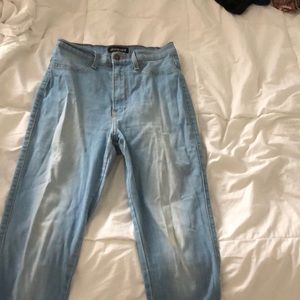 fashion nova high waisted skinny jeans